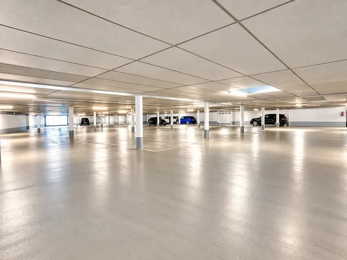 Tiefgarage im Ostseebad Baabe auf der Insel Rügen