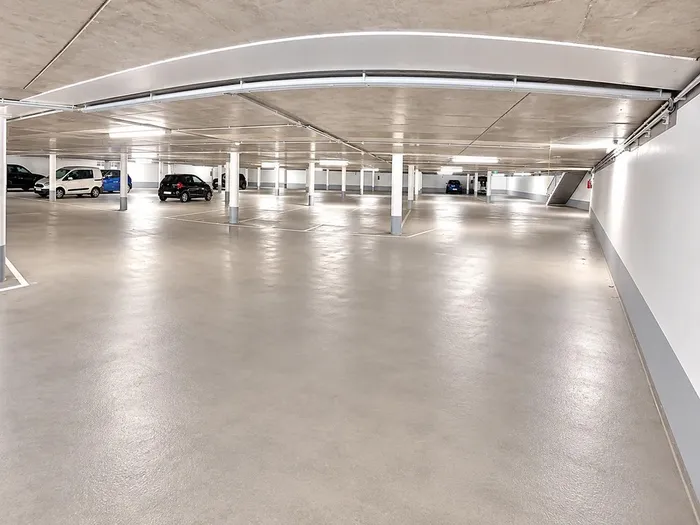Tiefgarage im Ostseebad Baabe auf der Insel Rügen